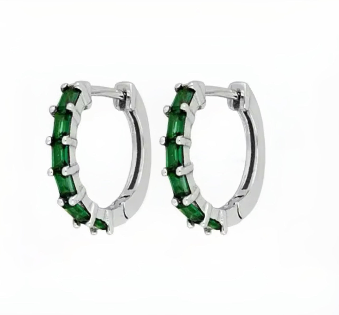 EMERALD HOOPS