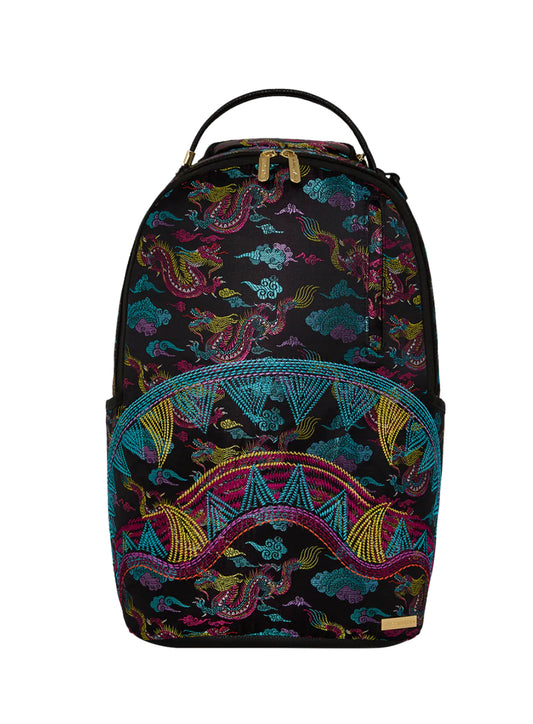 EMBROIDERED DRAGONS DLX BACKPACK