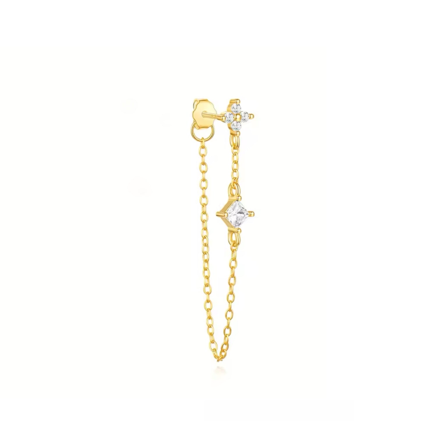 SINGLE CHAIN EARRING