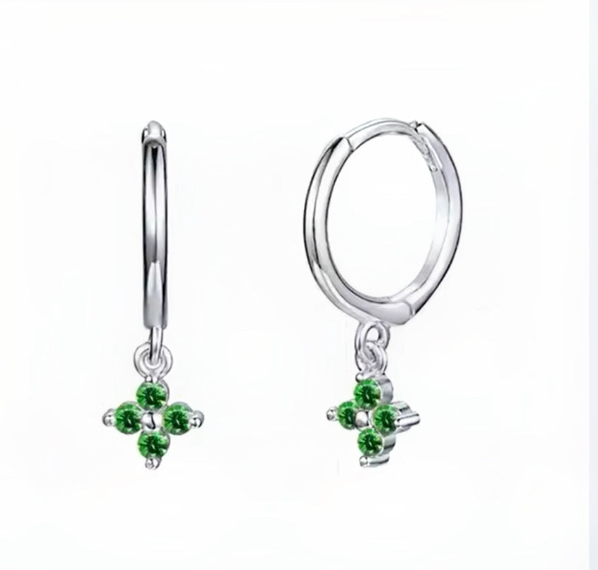 EMERALD HOOPS