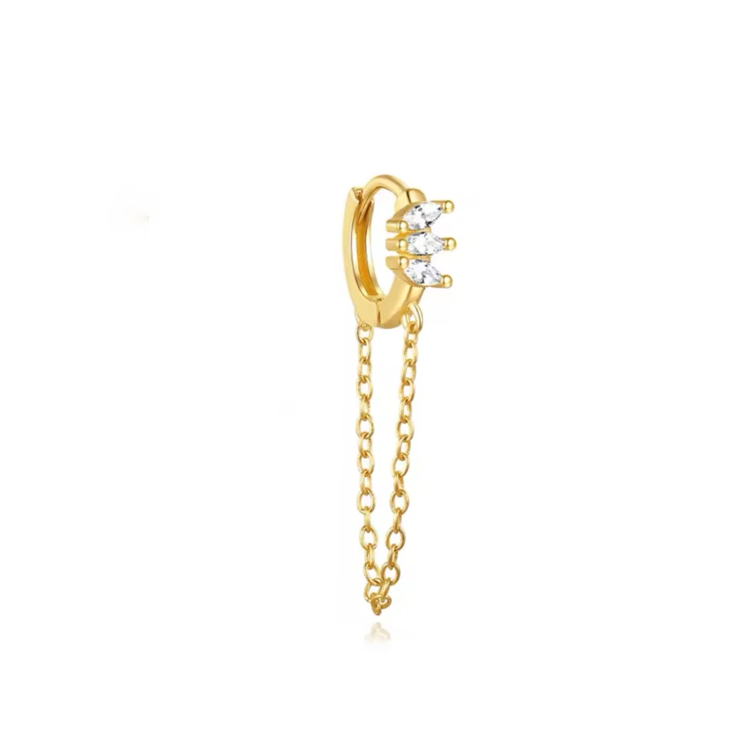 SINGLE CHAIN EARRING