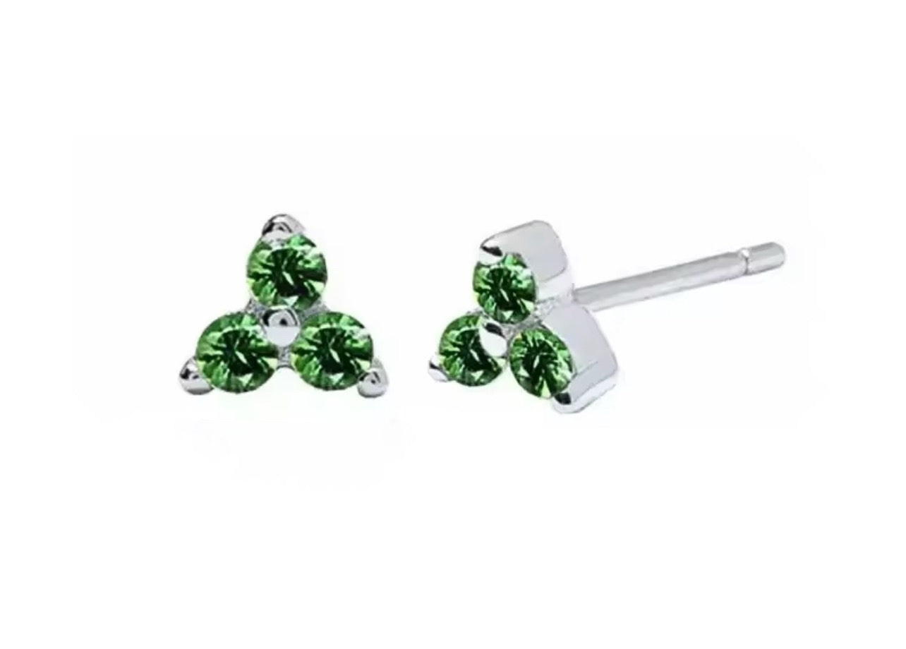 EMERALD STUDS