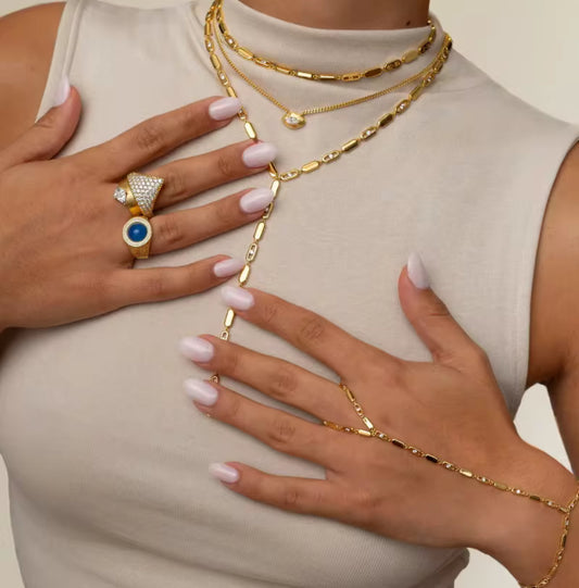 GEOMETRIC HAND CHAIN