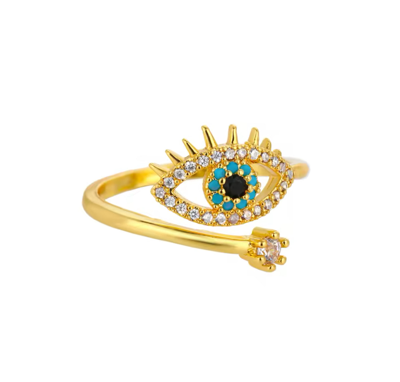 DAINTY EYE RING