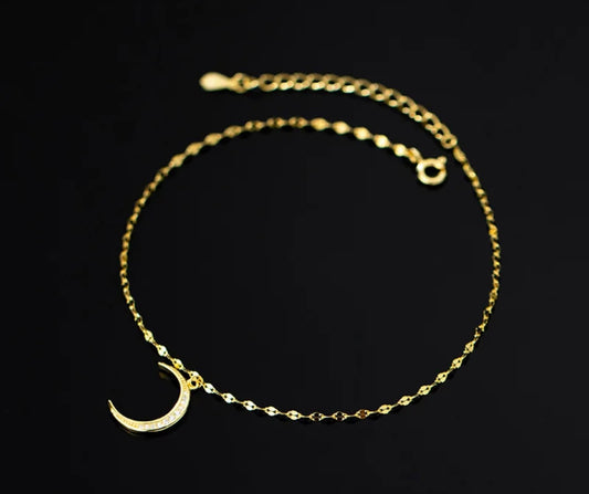 DANITY MOON ANKLET