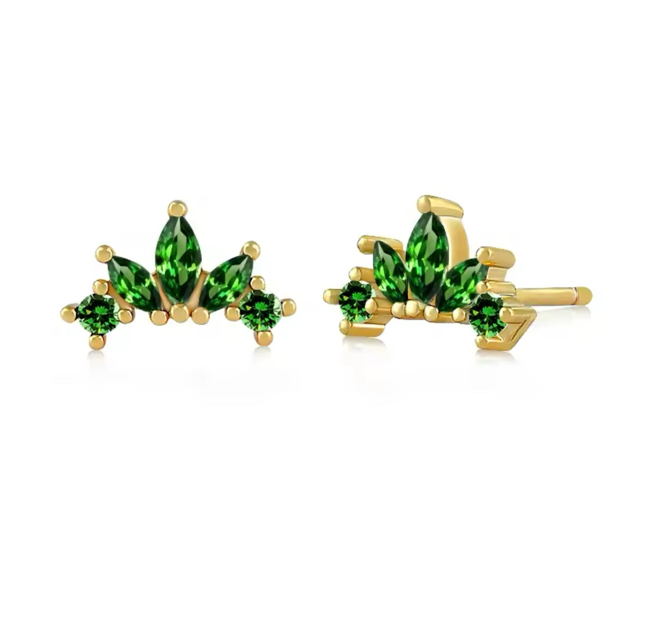 EMERALD STUDS