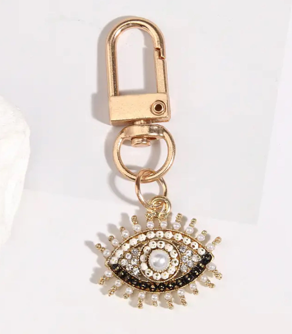 PEARL EYE KEY-CHAIN