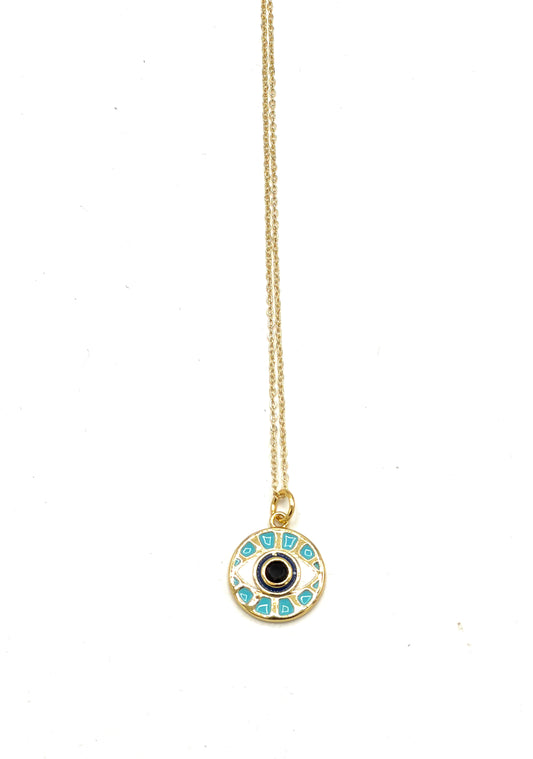 DAINTY EYE NECKLACE