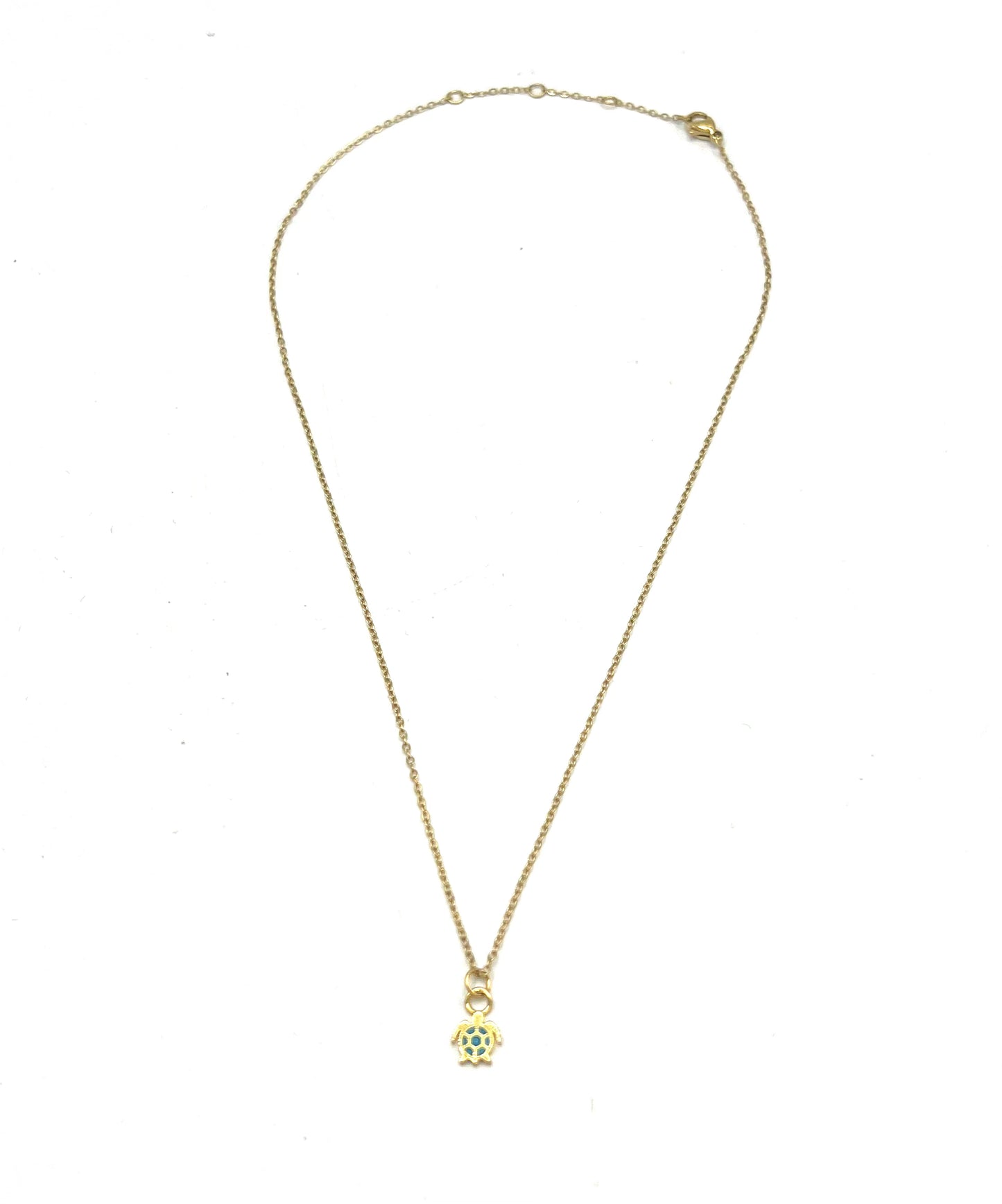 DAINTY TURTLE  NECKLACE