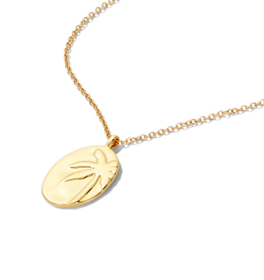 DAINTY PALM NECKLACE