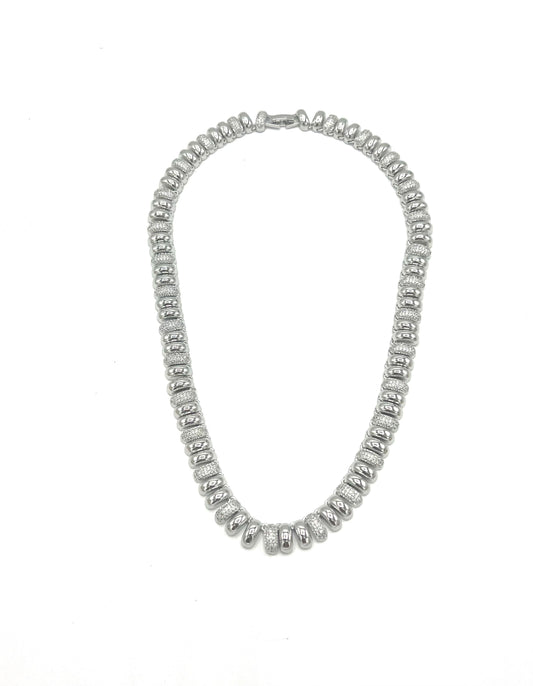 OVAL CZ NECKLACE