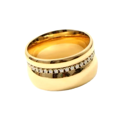 ZIRCON BAND RING