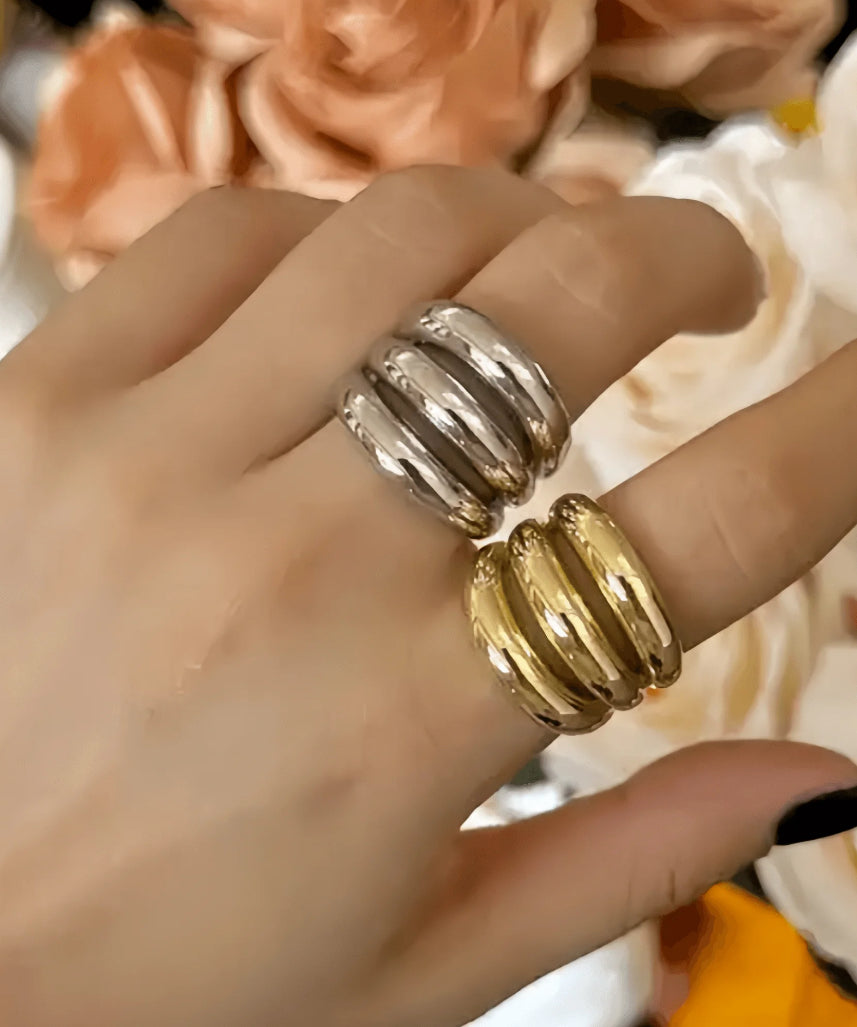 THREE LAYER RING