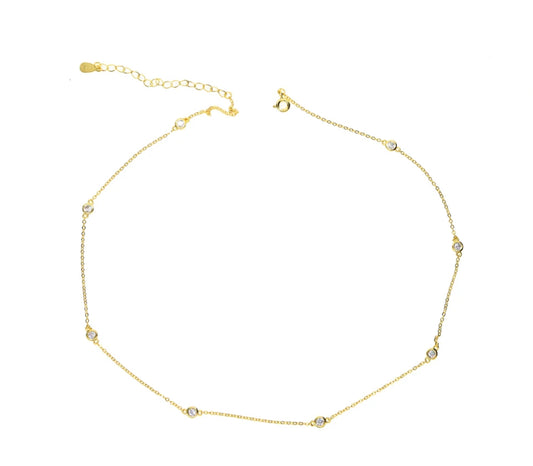 DAINTY CZ NECKLACE