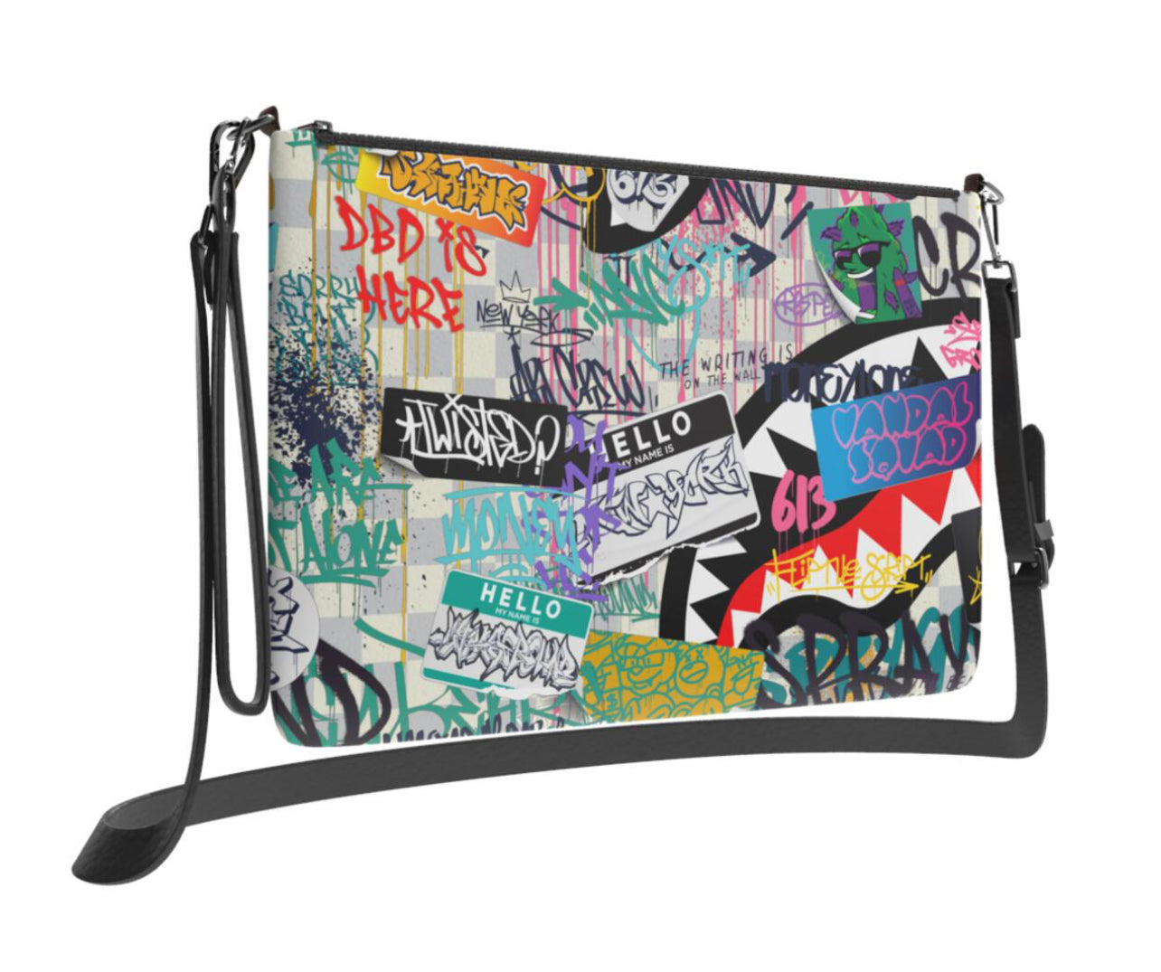 CREATE ANOTHER DAY CROSSOVER CLUTCH W/ SHOUDLER STRAP