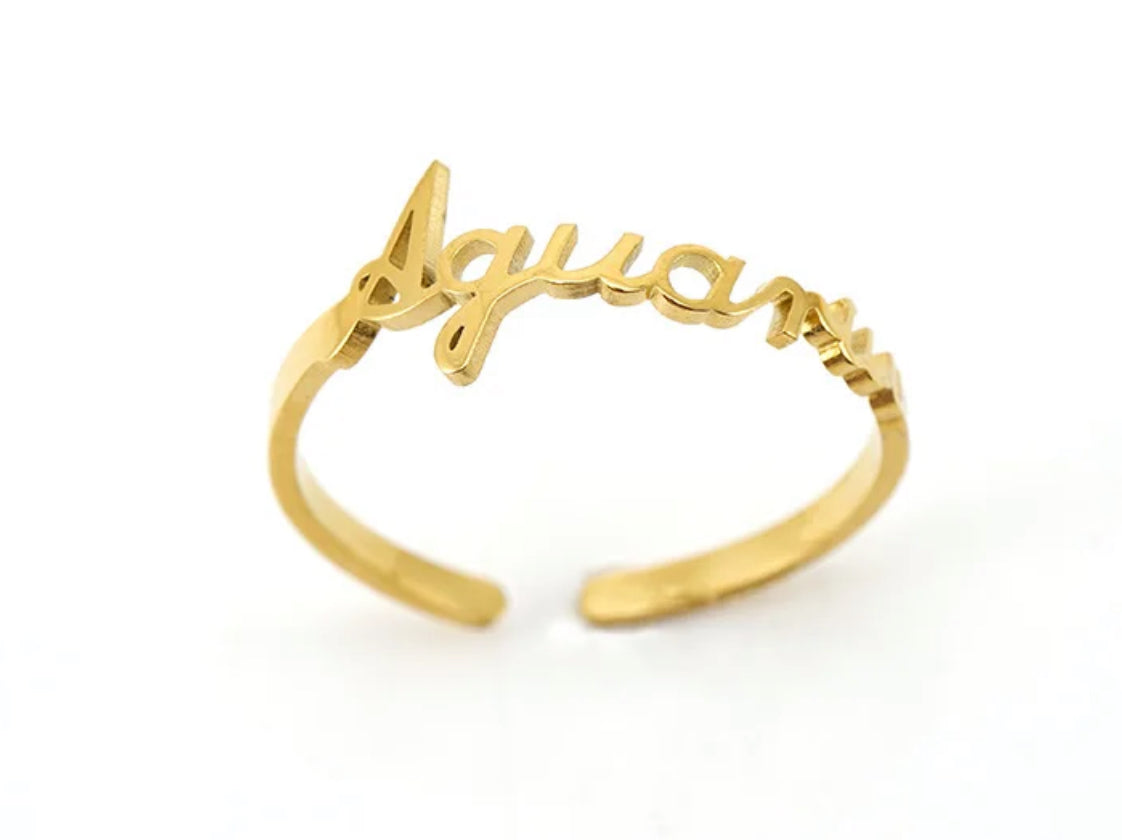 DAINTY ZODIAC RINGS