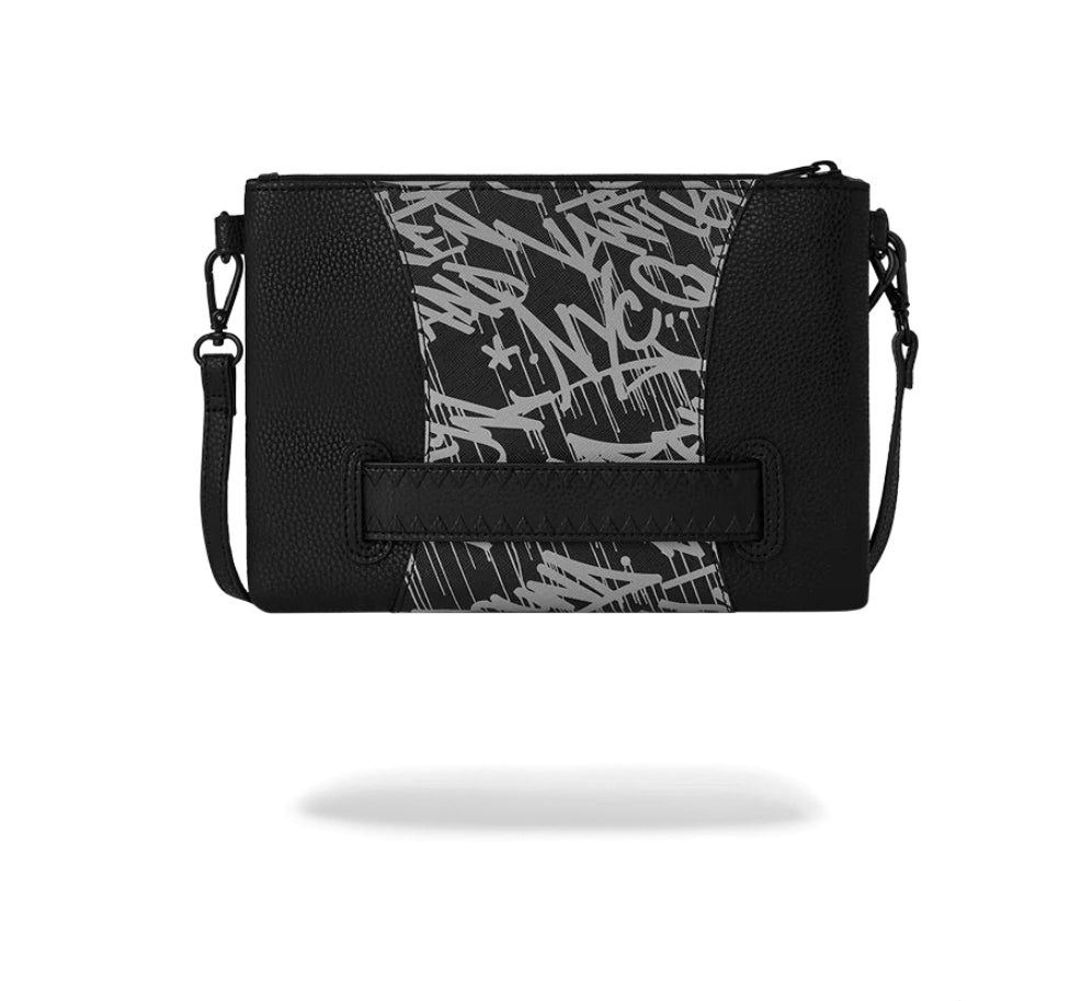 A.M.P.M CROSSOVER CLUTCH W/ SHOULDER STRAP