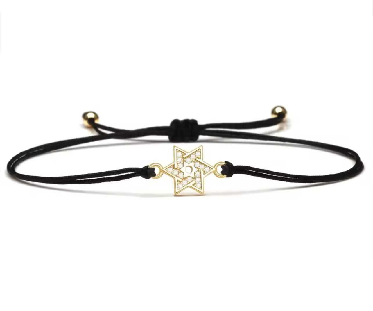 STAR DAVID AJUSTABLE BRACELET