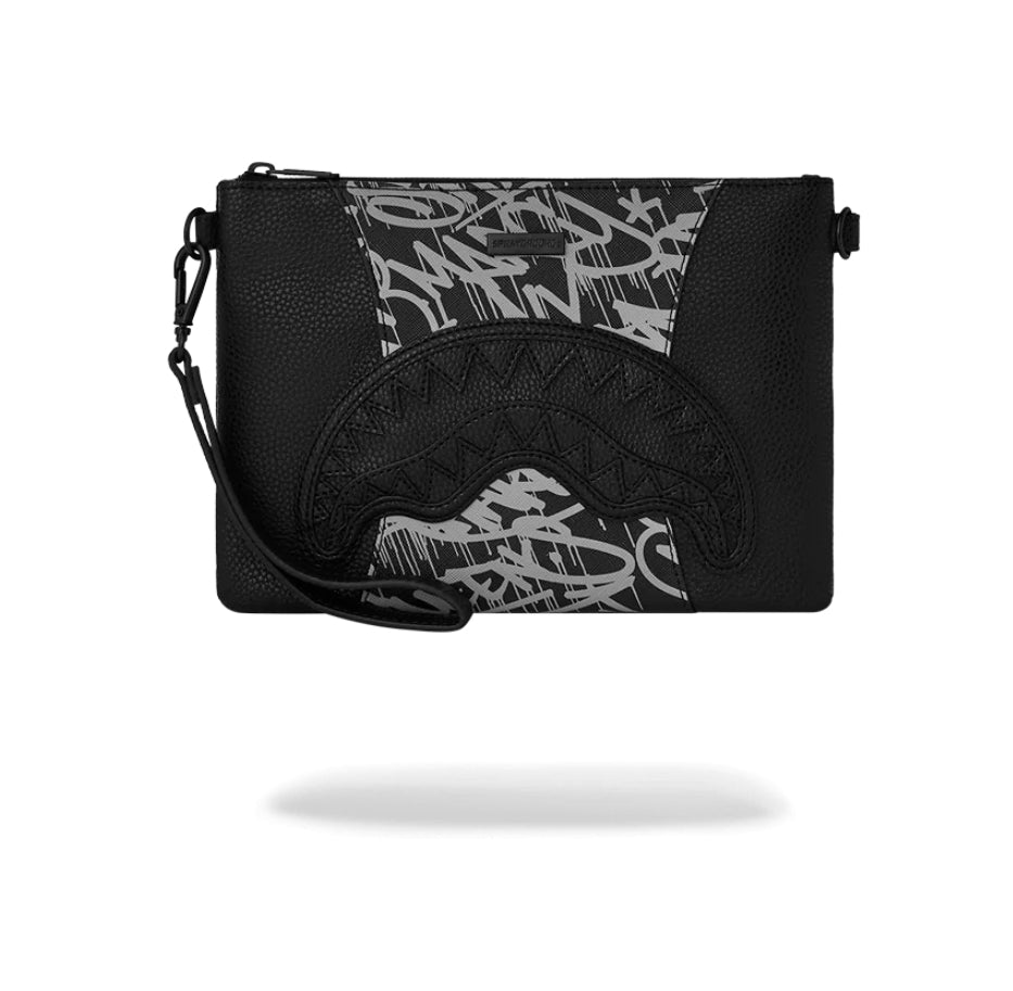 A.M.P.M CROSSOVER CLUTCH W/ SHOULDER STRAP