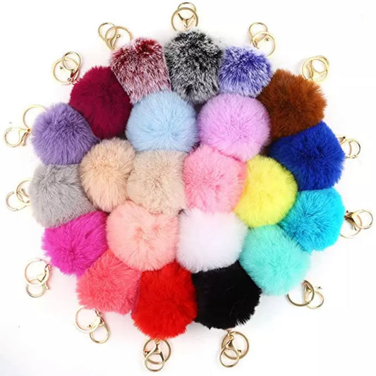 FLUFFY KEYCHAIN