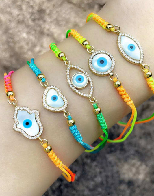 LUCKY EYE AJUSTABLE BRACELET